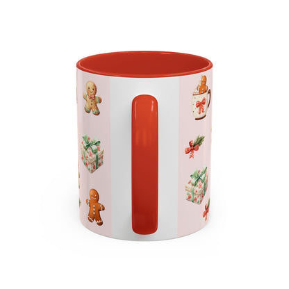 Gingerbread Christmas Accent Mug - Gift For Christmas