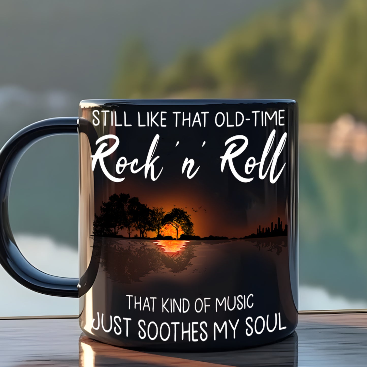 Hippie Still Like That Old Time Rock N Roll Mug