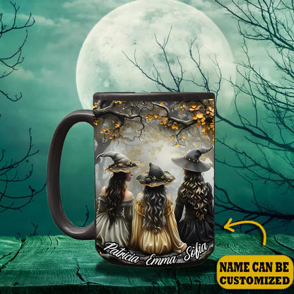 Beautiful Besite Witch Personalized Halloween Accent Mug