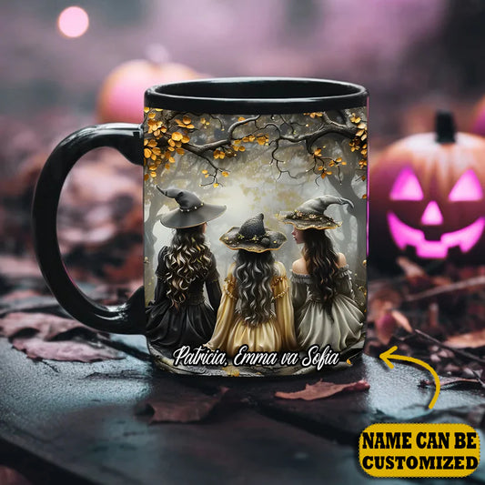 Beautiful Besite Witch Personalized Halloween Accent Mug