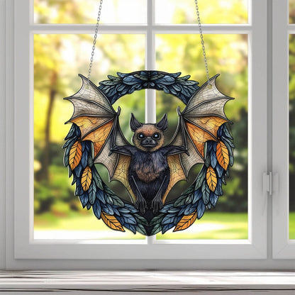 Bat Acrylic Window Hangings, Bat Inspired Art, Garden Decor, Bat window hangings, Modern decor for living room, Gothic home decor