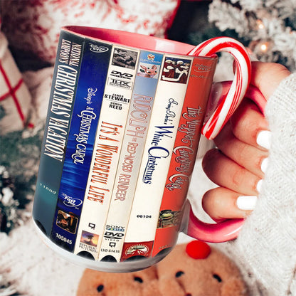 Classic Christmas Movies VHS Collection Accent Mug